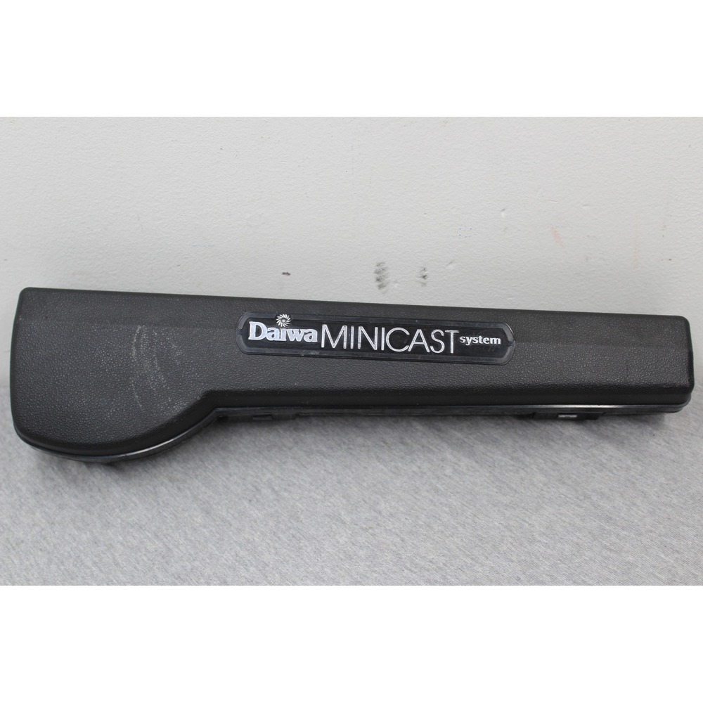 Daiwa Fishing Rod & Reel Black Minicast-2 System Spincast Travel Kit
